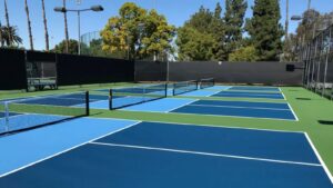 Kích thước sân Pickleball tiêu chuẩn thi đấu đơn và đôi