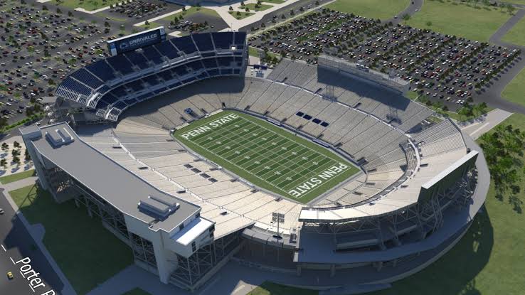 Top 10 sân vận động lớn nhất thế giới có sức chứa khủng 5 Beaver Stadium thuộc Đại học Pennsylvania State tại State College, Mỹ